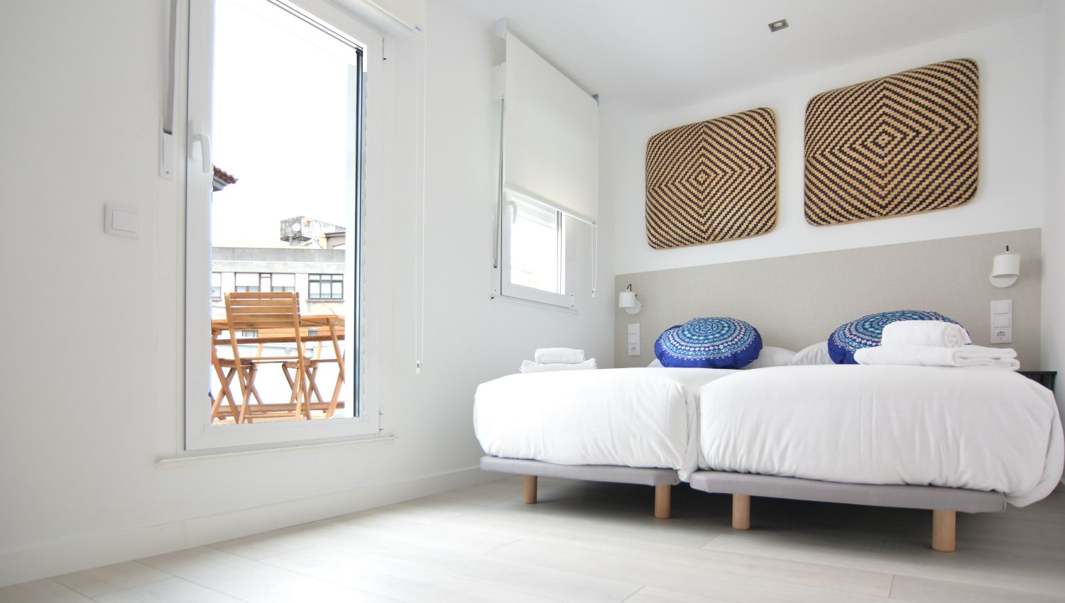 Attic with terrace