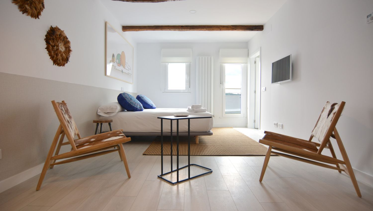 Studio with terrace