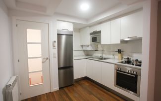 Apartamento de dos dormitorios con jardín