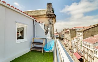 Studio with terrace