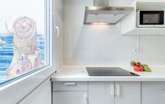 Studio with terrace
